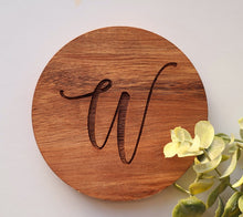 Load image into Gallery viewer, Personalized Acacia Wood Coasters (Set of 4)
