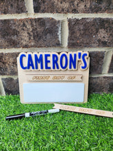 Load image into Gallery viewer, Interchangeable “First Day Of” &amp; “Last Day Of” Sign – Custom Acrylic Name &amp; Dry Erase Board
