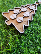 Load image into Gallery viewer, Personalized Engraved Wood Family Christmas Ornament
