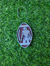 Load image into Gallery viewer, Personalized Laser Engraved Football Ornament
