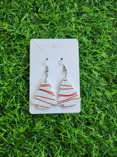 Load image into Gallery viewer, Laser Cut Acrylic Dangle Earrings - Little Debbie Snack Cake Shape
